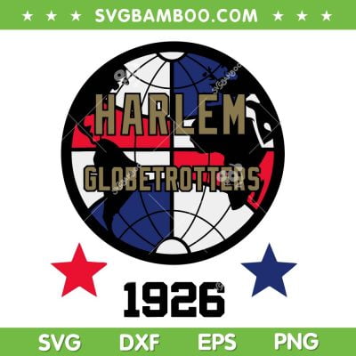 Harlem Globetrotters Football SVG PNG, HG Globe Logo 1926 SVG, Basketball Harlem DXF SVG PNG EPS Harlem Globetrotters Football SVG PNG, HG Globe Logo 1926 SVG, Basketball Harlem DXF SVG PNG EPS