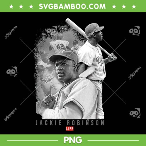 Jackie Robinson Baseball PNG, 1952 Jackie Robinson PNG, Sports Baseball PNG