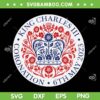 King Charles III Coronation SVG PNG, Official Logo King Charles SVG, King Charles III Flower DXF SVG PNG EPS