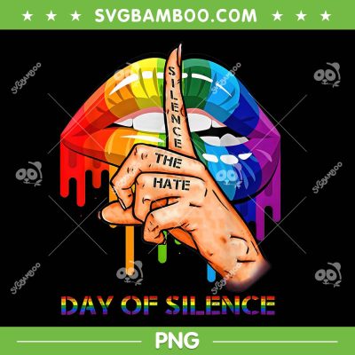 LGBT Day Of Silence PNG, Lips LGBT Signal PNG, Silence The Hate Day Of Silence PNG
