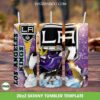 Los Angeles Kings 20oz Skinny Tumbler PNG, NHL Los Angeles Kings Tumbler Wrap, Hockey Teams Tumbler Template Sublimation