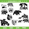 Mama Bear SVG Bundle, Black and White Family Bear SVG Bundle, Bear Mama Floral SVG Bundle Mama Bear SVG Bundle, Black and White Family Bear SVG Bundle, Bear Mama Floral SVG Bundle