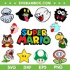 Mario Monster Pack SVG Bundle, Super Mario Characters SVG Bundle, Super Mario DXF SVG PNG EPS