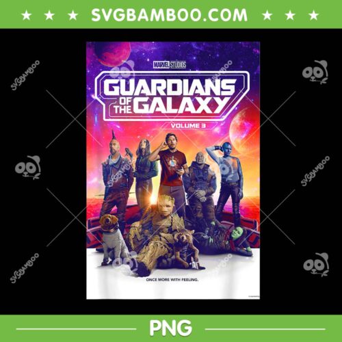 Marvel Guardians Of The Galaxy Volume 3 Poster PNG, Guardians Of The Galaxy PNG, Posters Movie PNG