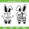 My First Easter SVG PNG, Kids 1st Easter SVG, My 1st Easter Day DXF SVG PNG EPS My First Easter SVG PNG, Kids 1st Easter SVG, My 1st Easter Day DXF SVG PNG EPS