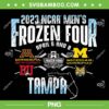 NCAA Frozen Four 2023 PNG, Hockey Frozen Final PNG, 2023 NCAA Mens Frozen Four PNG