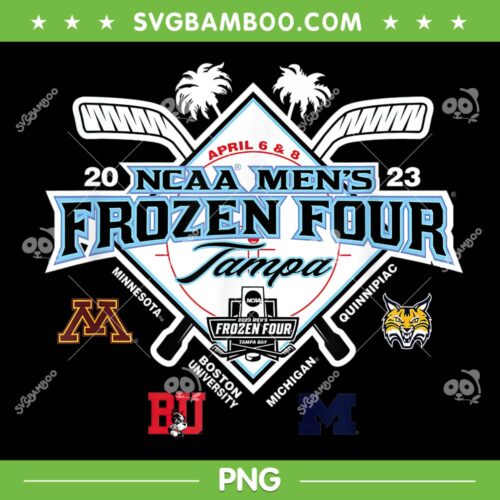 NCAA Frozen Four 2023 PNG, Hockey Tournaments PNG, NCAA Mens Frozen Four PNG