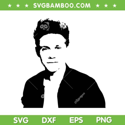 Niall Horan Portrait SVG PNG, Pop Singer Niall Horan SVG, One Direction Band DXF SVG PNG EPS
