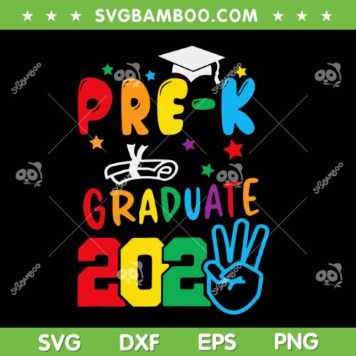 Pre K Graduate 2023 SVG PNG, Last Day Of School 2023 SVG, Preschool Graduation DXF SVG PNG EPS