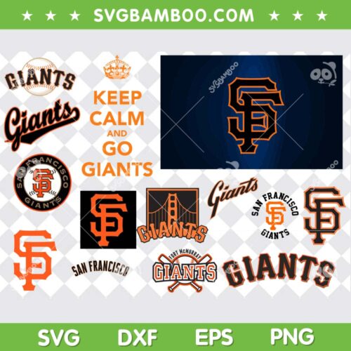 San Francisco Giants SVG Bundle, San Francisco Football SVG Bundle, Hockey Team DXF SVG PNG EPS
