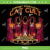 Support Your Local Cat Cult PNG, Let's Start A Cult PNG, Retro Occult PNG