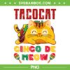 Taco Cat Cinco De Meow PNG, Mexican Fiesta Cat Lovers PNG, Cinco De Mayo PNG Taco Cat Cinco De Meow PNG, Mexican Fiesta Cat Lovers PNG, Cinco De Mayo PNG