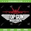 Top Gun Maverick SVG PNG, Fighter Jet SVG, Maverick Goose DXF SVG PNG EPS