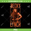 WWE Becky Lynch Power Pose PNG, Becky Portrait PNG, Becky Lynch WWE PNG