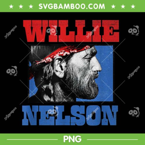 Willie Nelson Bandana PNG, Willie Nelson Face PNG, Willie Nelson American PNG