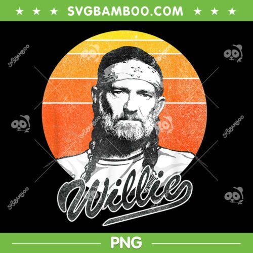 Willie Nelson Sunset PNG, Retro Nelson PNG, Nelson Rolihlahla Mandela PNG