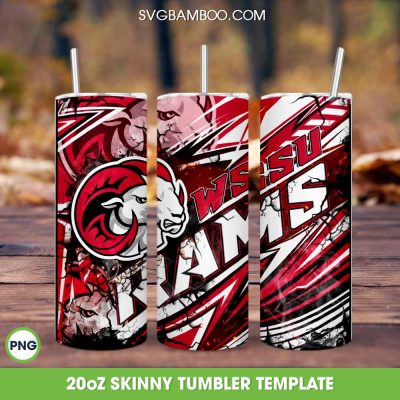 Winston Salem State Rams Tumbler Wrap PNG, Winston Salem State University Tumbler Template Sublimation, Rams HBCU Basketball 20oz Skinny Tumbler PNG Winston Salem State Rams Tumbler Wrap PNG, Winston Salem State University Tumbler Template Sublimation, Rams HBCU Basketball 20oz Skinny Tumbler PNG