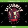 Womens Easterween PNG, Scary Bunny Happy Easter PNG, Happy Easterween PNG