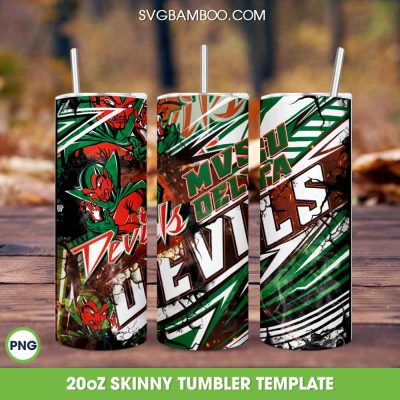 Miss Valley State Tumbler Wrap PNG, MVSU Delta Devils Tumbler Template Sublimation, 2023 HBCU Teams 20oz Skinny Tumbler PNG Miss Valley State Tumbler Wrap PNG, MVSU Delta Devils Tumbler Template Sublimation, 2023 HBCU Teams 20oz Skinny Tumbler PNG