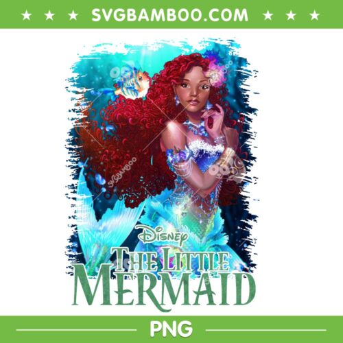 Disney The Little Mermaid African PNG, American Black Ariel PNG, Disney Mermaid PNG