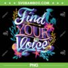 Disney The Little Mermaid Find Your Voice PNG, Black Ariel Find Your Voice PNG, Little Mermaid PNG