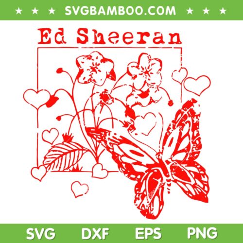 Mathematics Ed Sheeran SVG PNG, Music Concert 2023 Mathematics America Tour SVG, Ed Sheeran DXF SVG PNG EPS