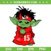 Baby Yoda Mahomes 15 SVG PNG, Yoda Grogu Chiefs Football SVG, NFL Football DXF SVG PNG EPS Baby Yoda Mahomes 15 SVG PNG, Yoda Grogu Chiefs Football SVG, NFL Football DXF SVG PNG EPS