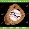 Baseball Dad Fathers Day SVG PNG, Fathers Baseball SVG, Sport Dad DXF SVG PNG EPS