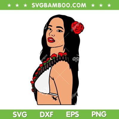 Becky G Flower SVG PNG, Becky G Music SVG, Rebbeca Marie Gomez DXF SVG PNG EPS Becky G Flower SVG PNG, Becky G Music SVG, Rebbeca Marie Gomez DXF SVG PNG EPS