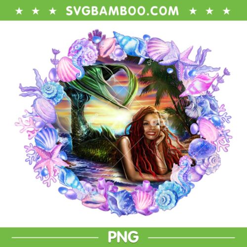 Black Ariel PNG, The Little Mermaid African American PNG, Black Woman PNG, Disney Princess PNG