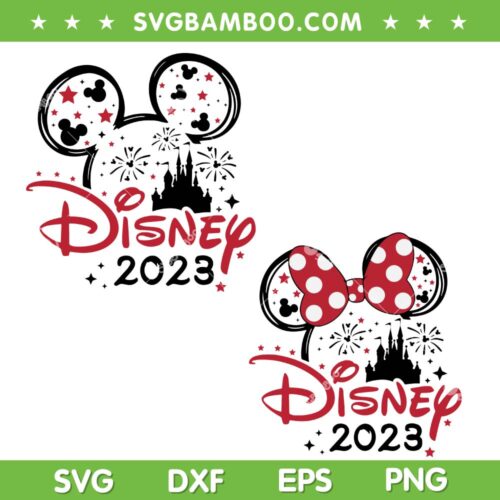 Disney Family Trip 2023 SVG PNG, Family Vacation SVG, Disney 2023 DXF SVG PNG EPS