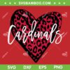 Cardinals Heart Leopard SVG PNG, Cardinals Football SVG, Sport Team DXF SVG PNG EPS Cardinals Heart Leopard SVG PNG, Cardinals Football SVG, Sport Team DXF SVG PNG EPS