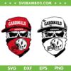 Cardinals Skull SVG PNG, Arizona Cardinals Football SVG, Football Teams DXF SVG PNG EPS