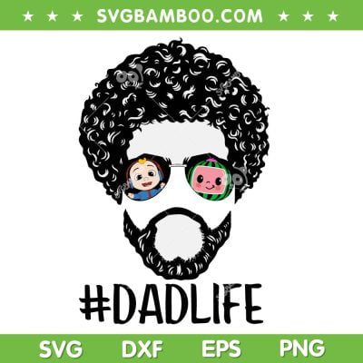 Cocomelon Dadlife SVG PNG, Dad Sunglasses Cocomelon SVG, Dad Life DXF SVG PNG EPS Cocomelon Dadlife SVG PNG, Dad Sunglasses Cocomelon SVG, Dad Life DXF SVG PNG EPS