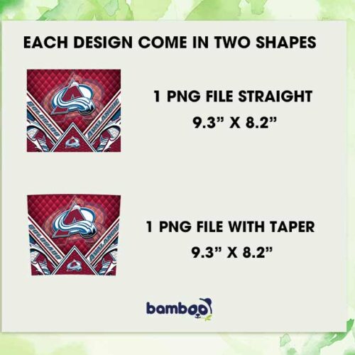 NHL Colorado Avalanche Tumbler Template PNG, Hockey Sports Tumbler Wrap PNG, NHL Logo Tumbler 20oz Skinny PNG NHL Colorado Avalanche Tumbler Template PNG, Hockey Sports Tumbler Wrap PNG, NHL Logo Tumbler 20oz Skinny PNG