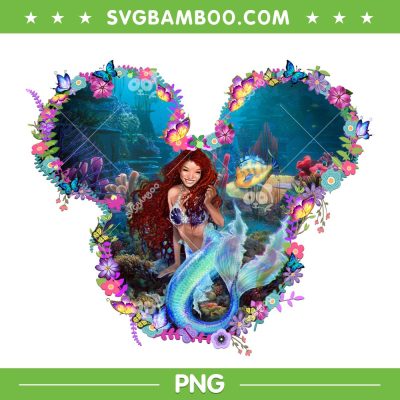 Disney Ear Black Ariel Princess PNG, The Little Mermaid African American PNG, Disney Princess PNG Disney Ear Black Ariel Princess PNG, The Little Mermaid African American PNG, Disney Princess PNG