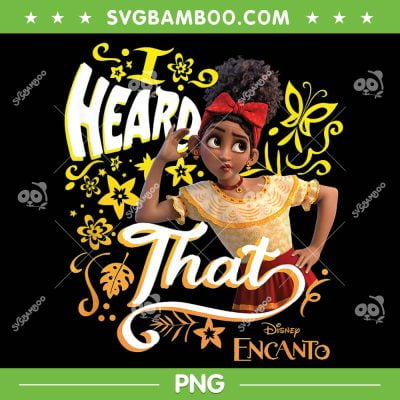 Disney Encanto Dolores I Heard That PNG, Dolores Portrait PNG, Dolores Madrigal PNG Disney Encanto Dolores I Heard That PNG, Dolores Portrait PNG, Dolores Madrigal PNG
