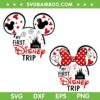 My First Disney Trip 2023 SVG PNG, Family Vacation 2023 SVG, Family Trip DXF SVG PNG EPS
