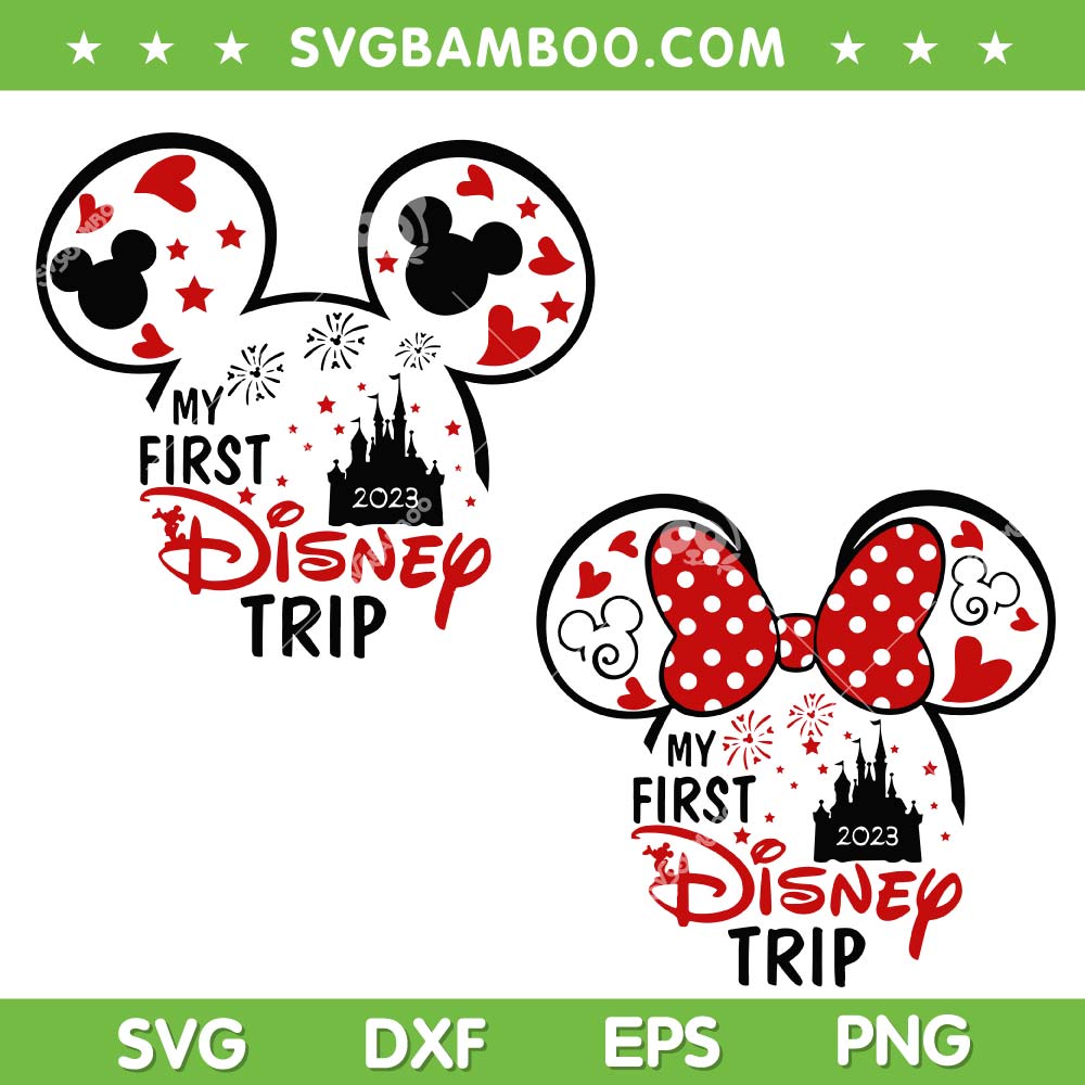 My First Disney Trip 2023 SVG PNG