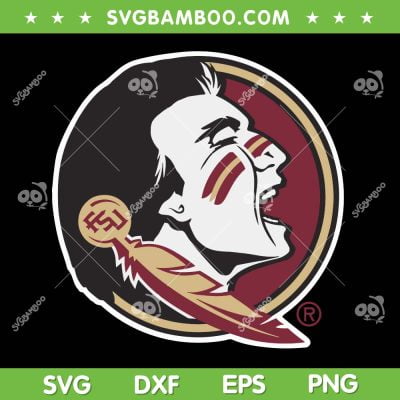Florida State Seminoles Icon SVG PNG, Seminoles Football SVG, NCAA Football DXF SVG PNG EPS