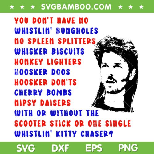 Funny 4th Of July Joe Dirt SVG PNG, Joe Dirt Merica SVG, American 4th Of July DXF SVG PNG EPS