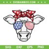 Funny Cow Sunglasses 4th Of July SVG PNG, Cow Mom Bandana SVG, Cow American Flag DXF SVG PNG EPS Funny Cow Sunglasses 4th Of July SVG PNG, Cow Mom Bandana SVG, Cow American Flag DXF SVG PNG EPS