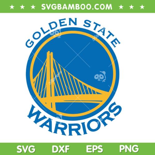 Golden State Logo SVG PNG, Golden State Warriors SVG, Basketball Player DXF SVG PNG EPS