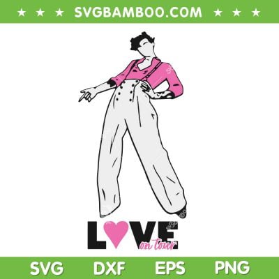 Harry Styles Love On Tour 2023 SVG PNG, Fine Lines Harry Styles SVG, Love On Tour DXF SVG PNG EPS
