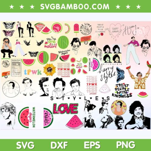 Harry Styles SVG Bundle, One Direction Harry Styles SVG Bundle, Love Harry Edward Styles DXF SVG PNG EPS