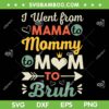 I Went From Mama For Wife And Mom To Bruh SVG PNG, Funny Mother's Day Quote SVG, Mom Life DXF SVG PNG EPS I Went From Mama For Wife And Mom To Bruh SVG PNG, Funny Mother's Day Quote SVG, Mom Life DXF SVG PNG EPS
