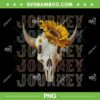Journey Vintage Retro PNG, Journey Flower Crown Cow PNG, Journey Band PNG