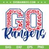 Leopard Go Rangers SVG PNG, Texas Rangers Baseball SVG, Go Rangers DXF SVG PNG EPS Leopard Go Rangers SVG PNG, Texas Rangers Baseball SVG, Go Rangers DXF SVG PNG EPS