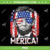 Merica Abe Lincoln PNG, 4th Of July Lincoln American Flag PNG, Abraham Lincoln PNG