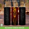 Arizona State Sun Devils Football Tumbler Template PNG, Arizona State Sun Devils Tumbler Wrap PNG, NFL Football Tumbler 20oz Skinny PNG